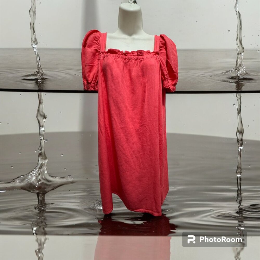 Pomander Place size M salmon dress